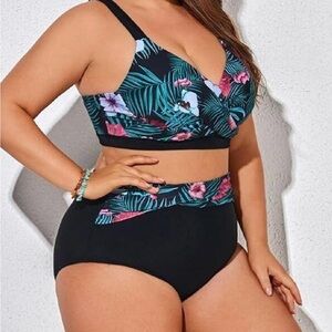🔥🆕🔥 Hanna Nikole Tropical Print Women's Swimwear